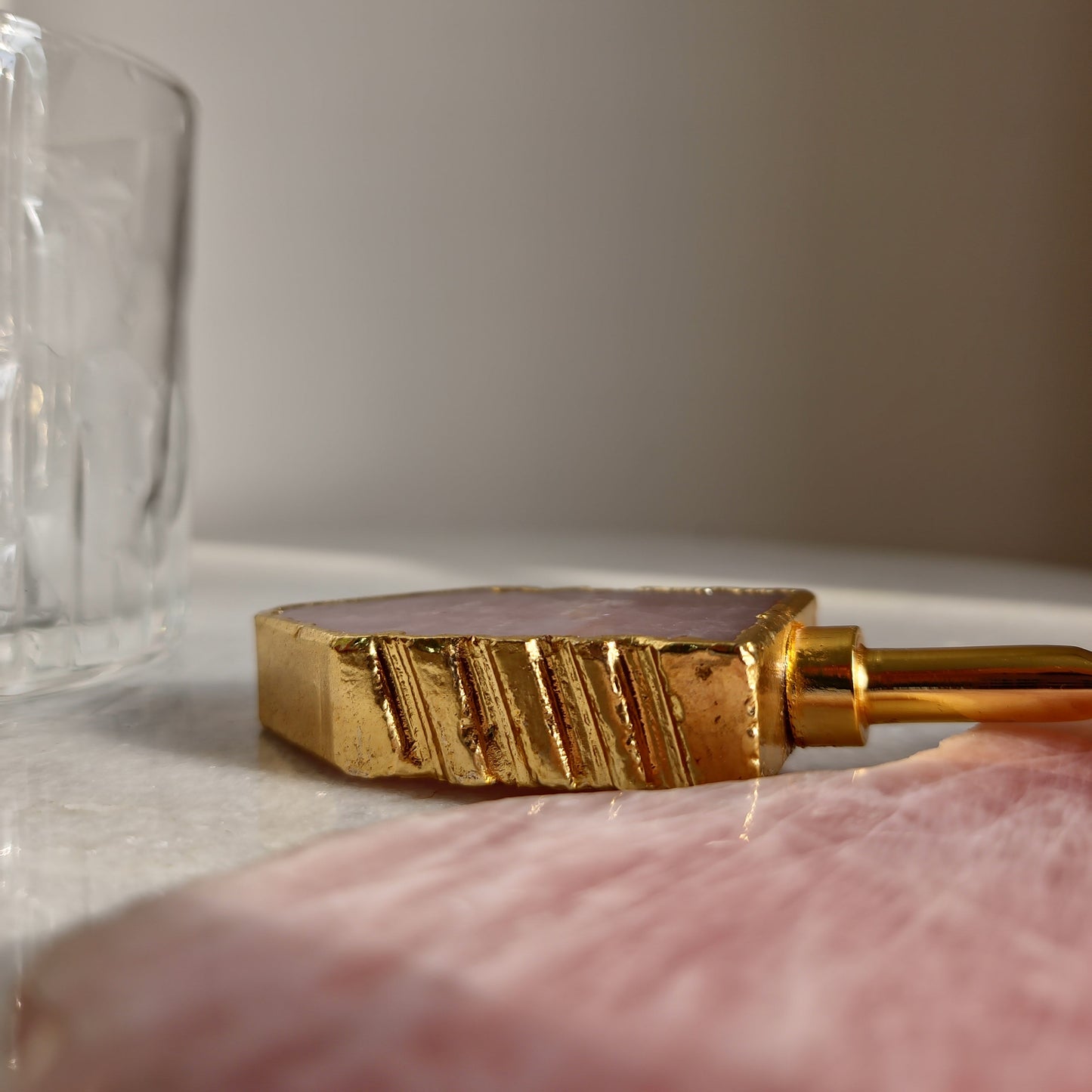 Rose Quartz Gemstone Opener