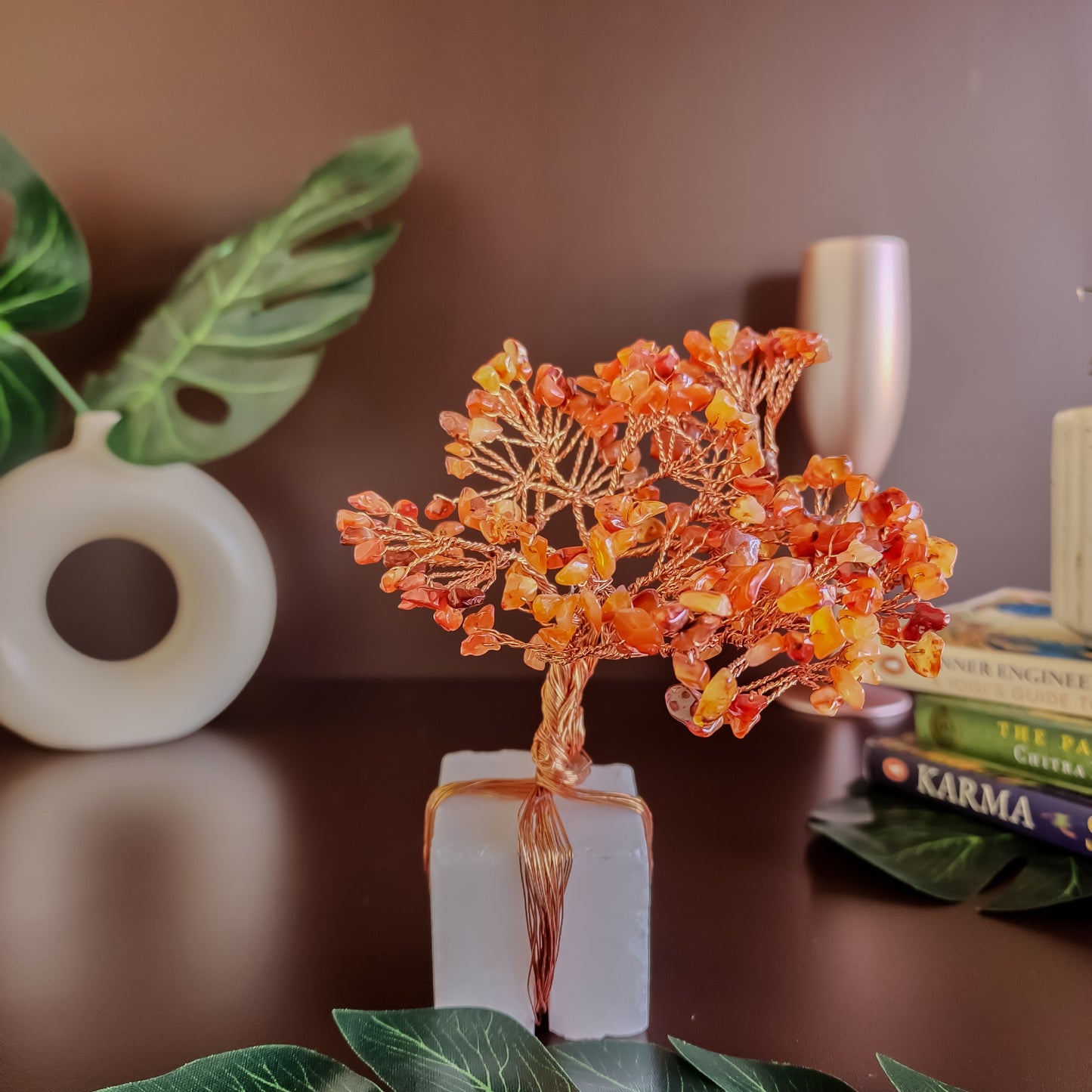Carnelian Healing Tree Decor