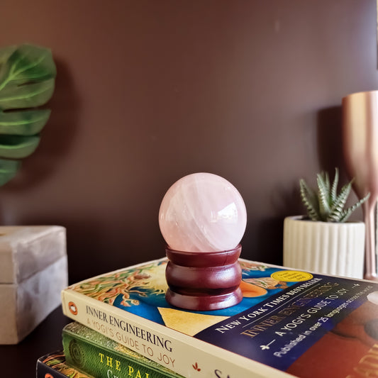 Rose Quartz Paper Weight