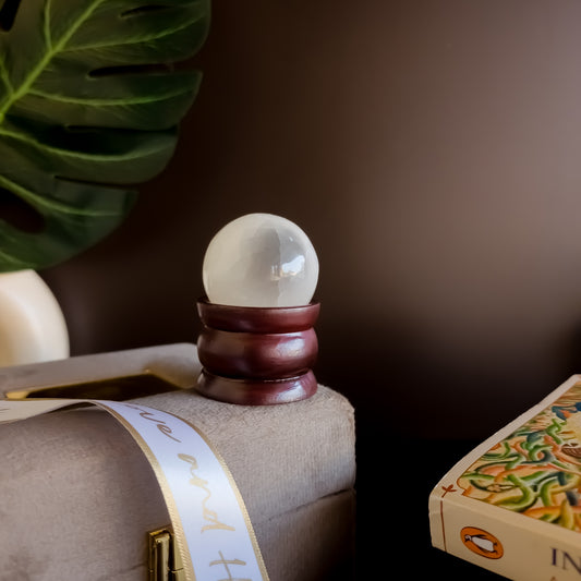 Clear Quartz Paper Weight Decor