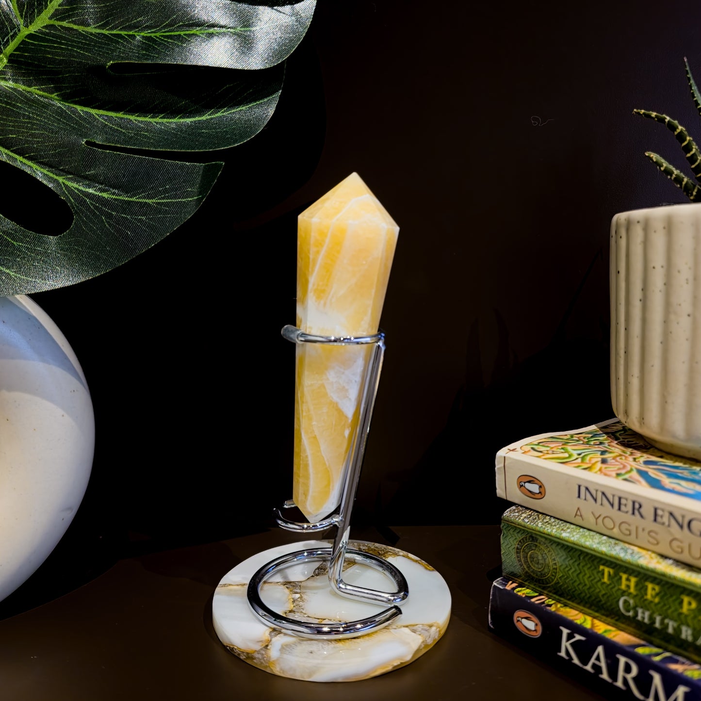 Calcite Gemstone Healing Wand