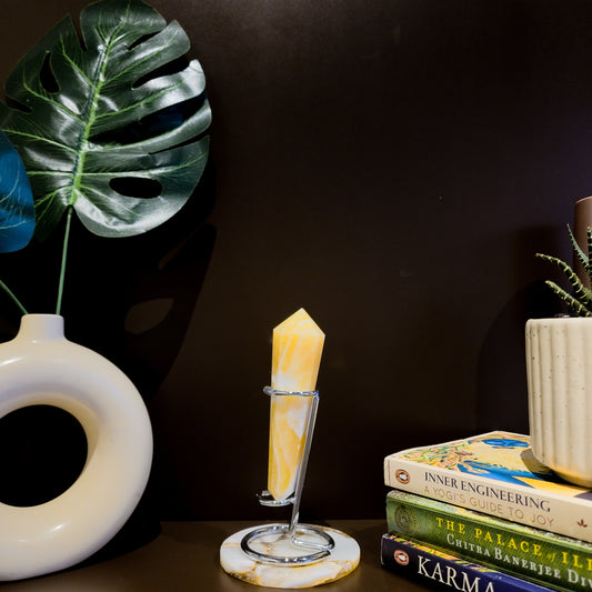 Calcite Gemstone Healing Wand