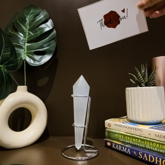 White Quartz Healing Wand