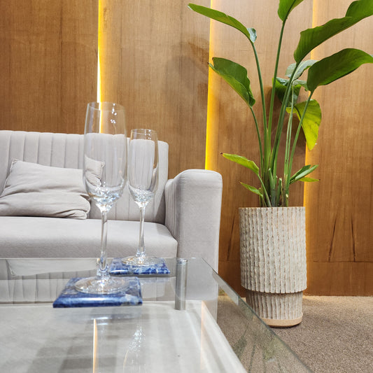 Sodalite Coaster - Square ( Set of 2 )