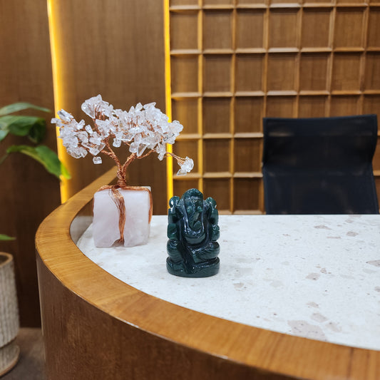 Clear Quartz Healing Tree Decor