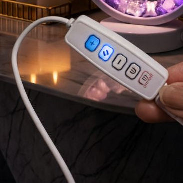 Handcrafted Gemstone Lamp for Luxury Home Décor & Gifting