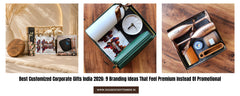 Best Customized Corporate Gifts India 2026: 9 Branding Ideas That Feel Premium Instead Of Promotional