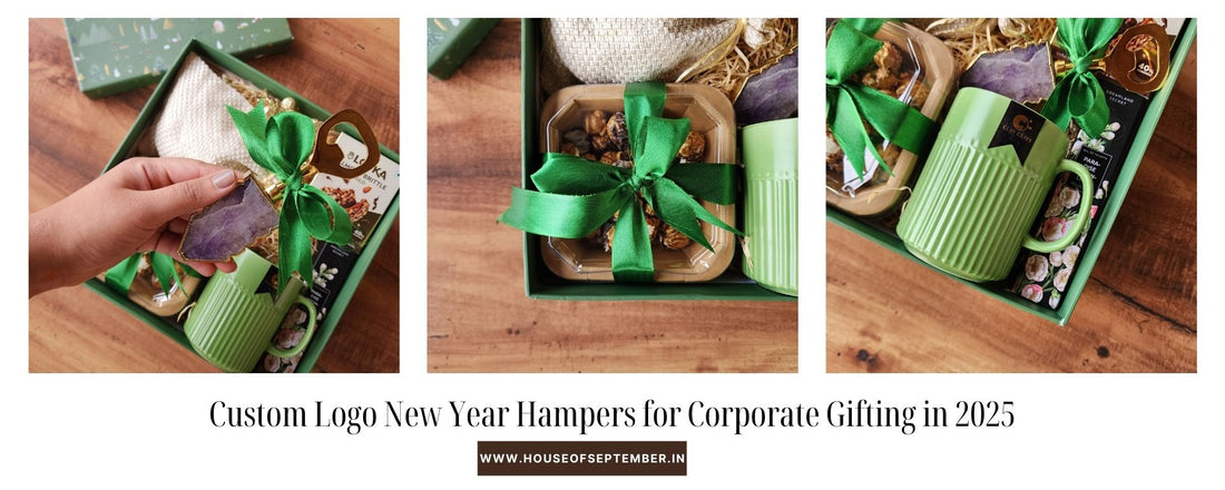 Custom Logo New Year Hampers for Corporate Gifting in 2025