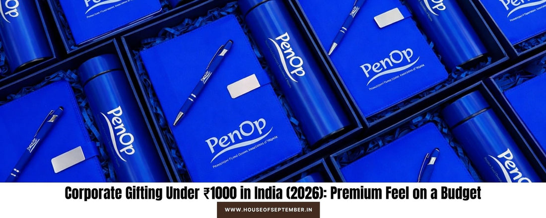 Corporate Gifts Under ₹1000 India (2026) – Premium Budget Ideas