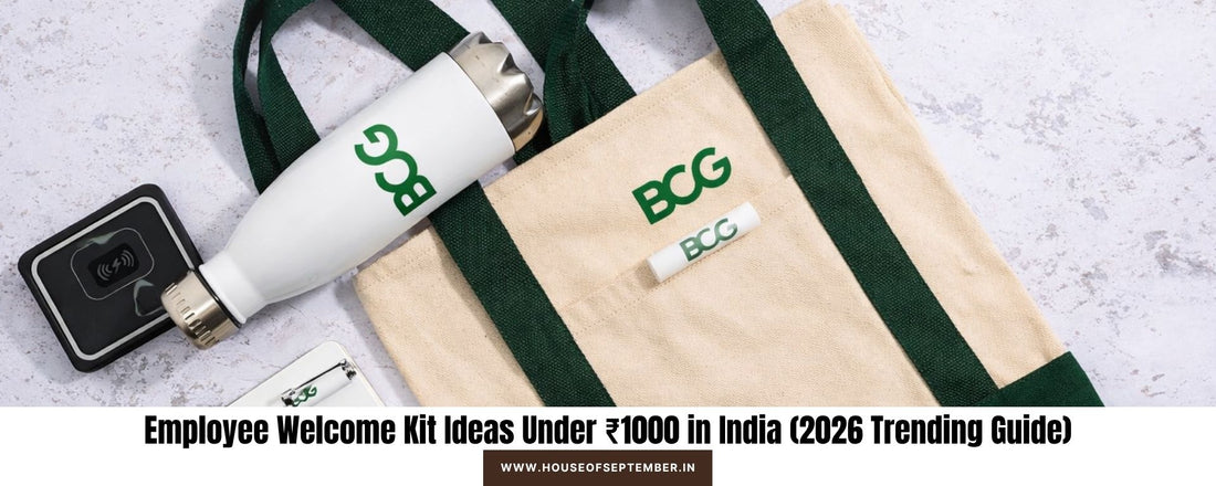 Employee Welcome Kit Ideas Under ₹1000 in India (2026 Trending Guide)