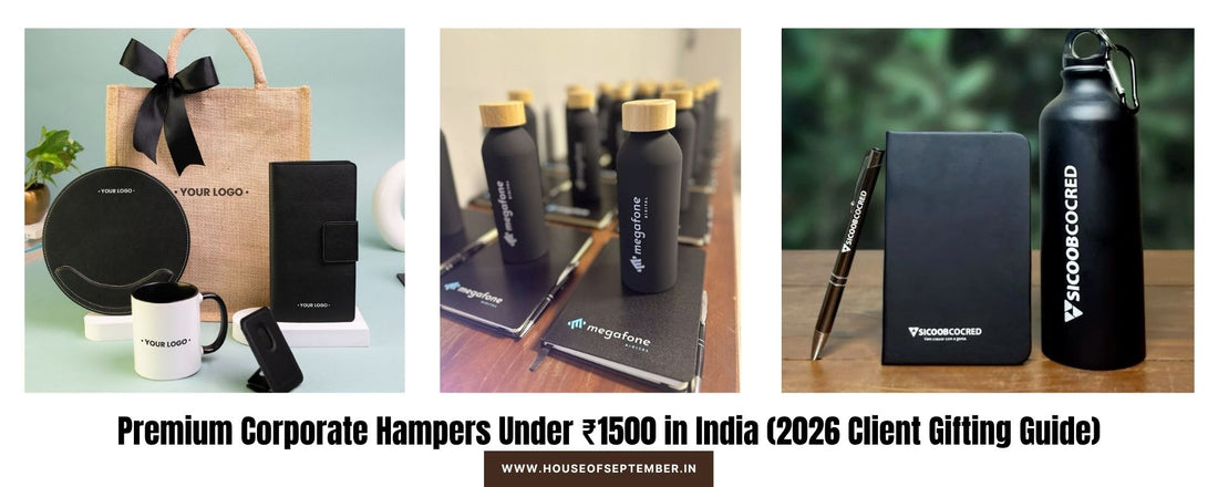 Premium Corporate Hampers Under ₹1500 in India (2026 Client Gifting Guide)
