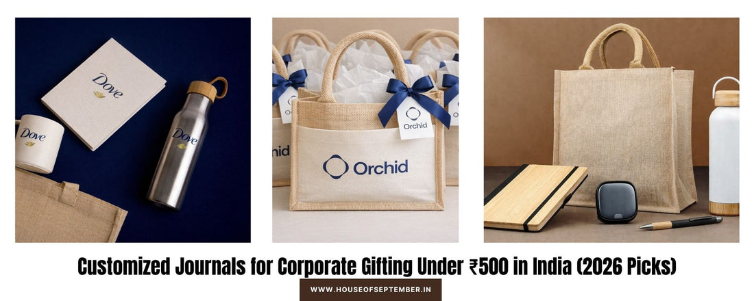 Customized Journals for Corporate Gifting Under ₹500 in India (2026 Picks)