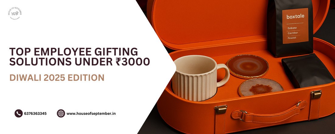 Top Employee Gifting Solutions Under ₹3000 – Diwali 2025 Edition
