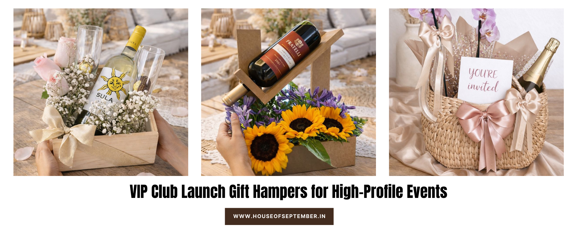 VIP Club Launch Gift Hampers for High-Profile Opening Nights – HOUSE OF ...