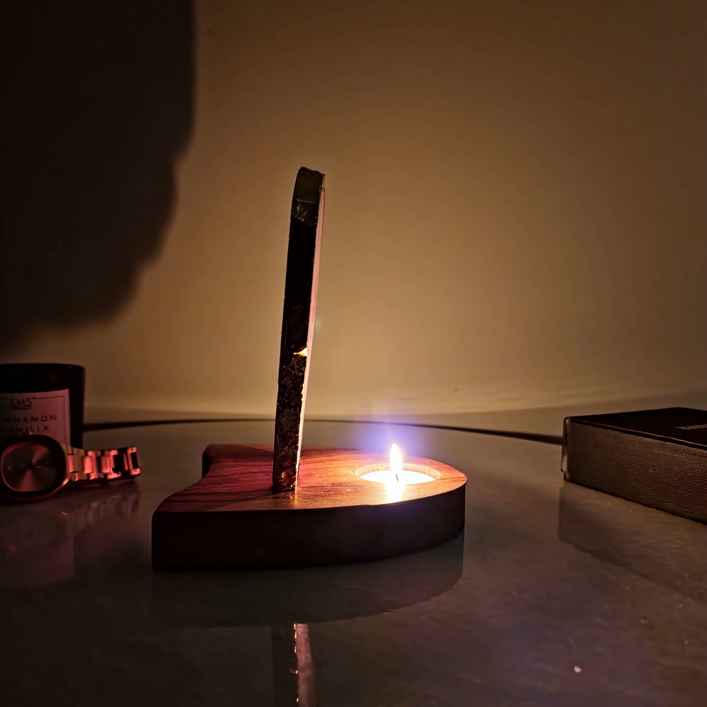 Pink Agate Lamp