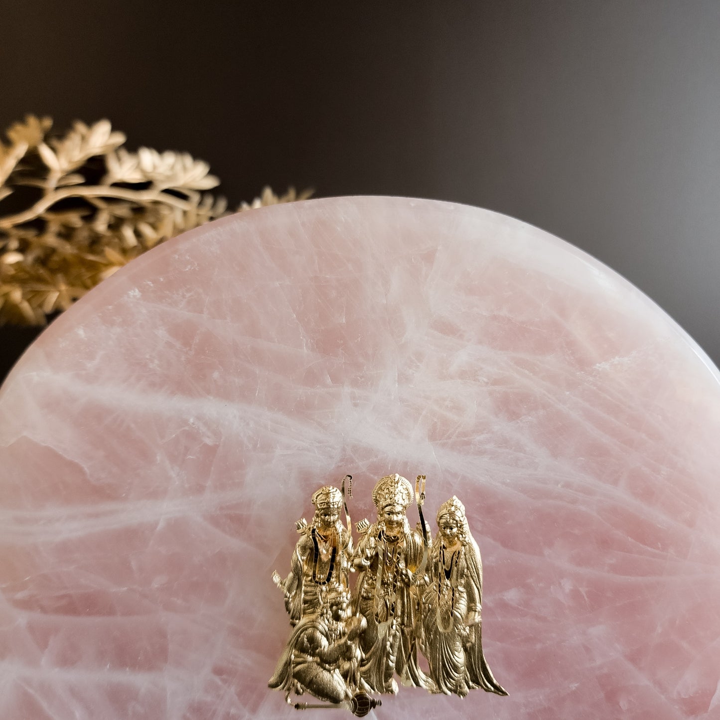 Ram Darbar Rose Quartz Decor