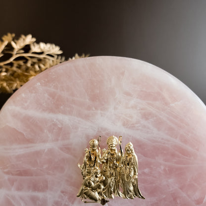 Ram Darbar Rose Quartz Decor