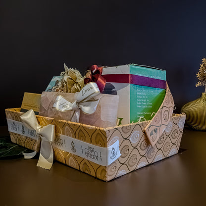 The Festive Luxe Basket – Tradition Meets Modern Elegance ✨