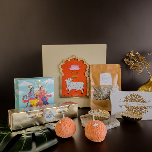 Heritage Luxe Pichwai Diwali Hamper