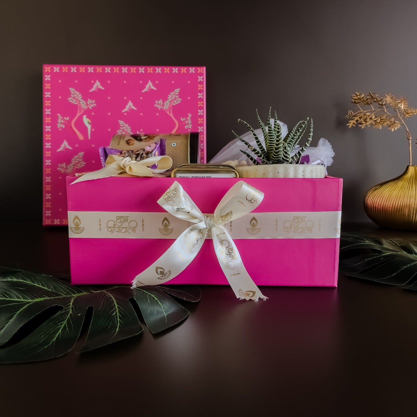 Diwali greetings gift box with sweets and dry fruits – budget Diwali gifts 2025 for employees and staff.