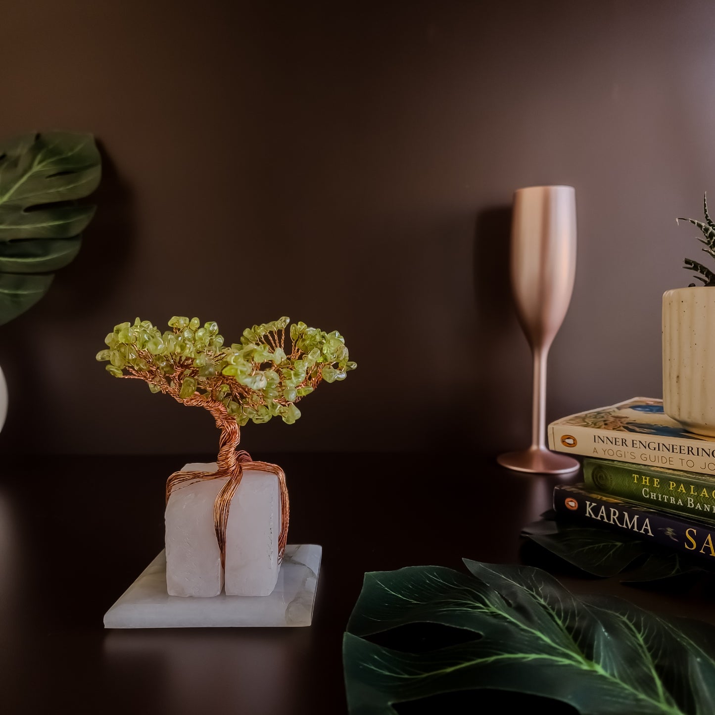 Peridot Healing Tree Decor