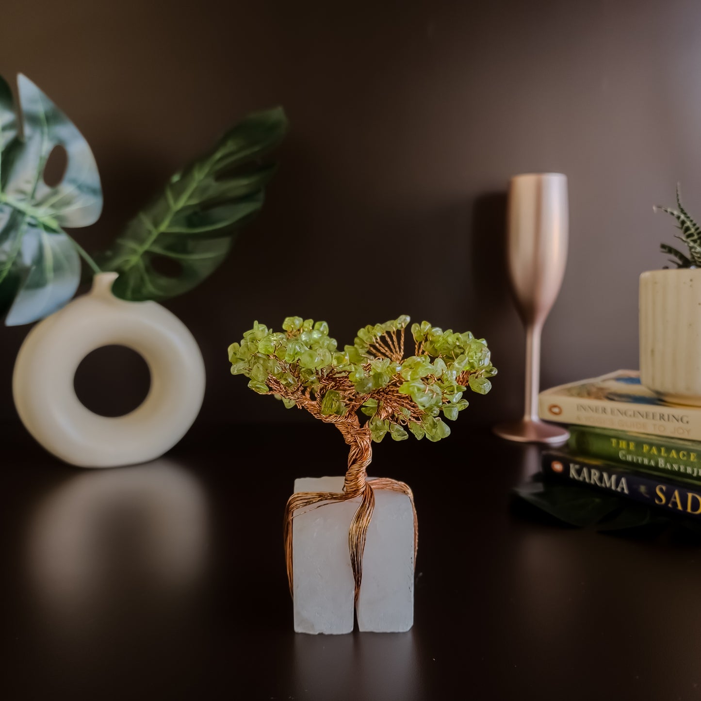 Peridot Healing Tree Decor