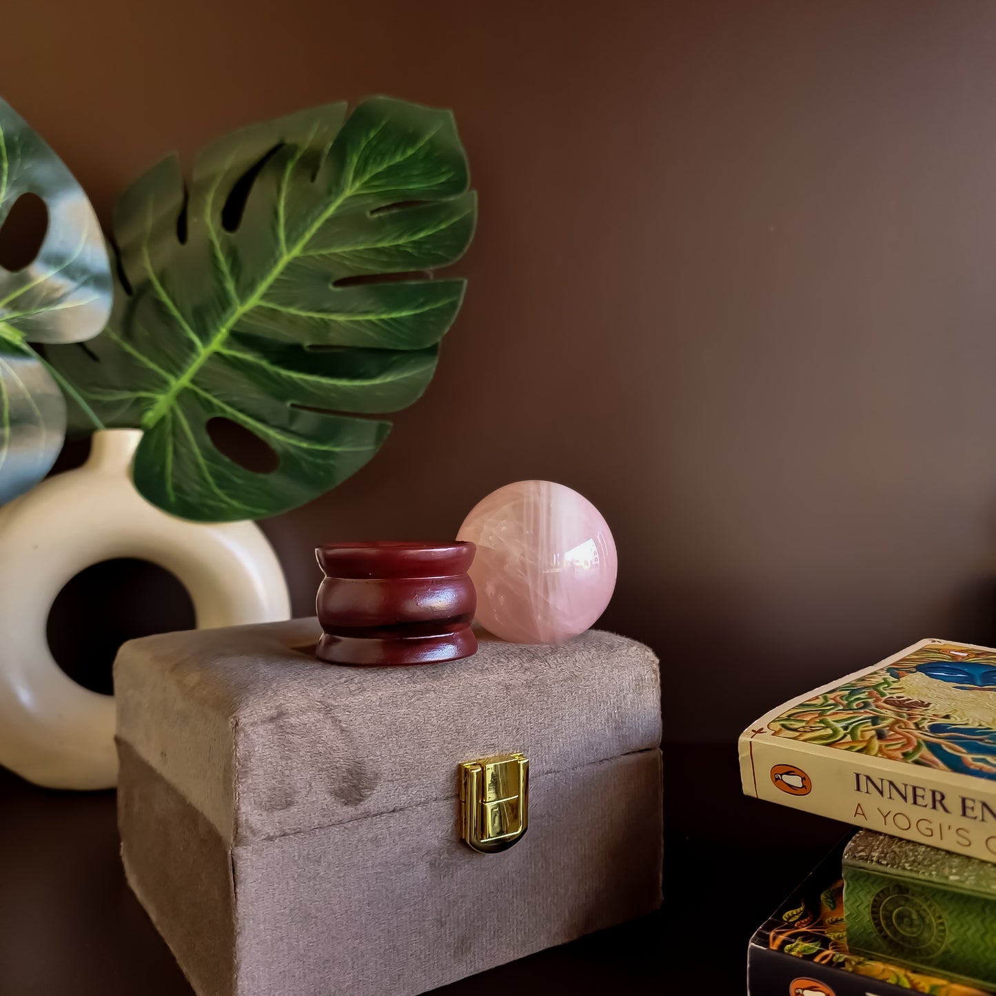 Rose Quartz Paper Weight