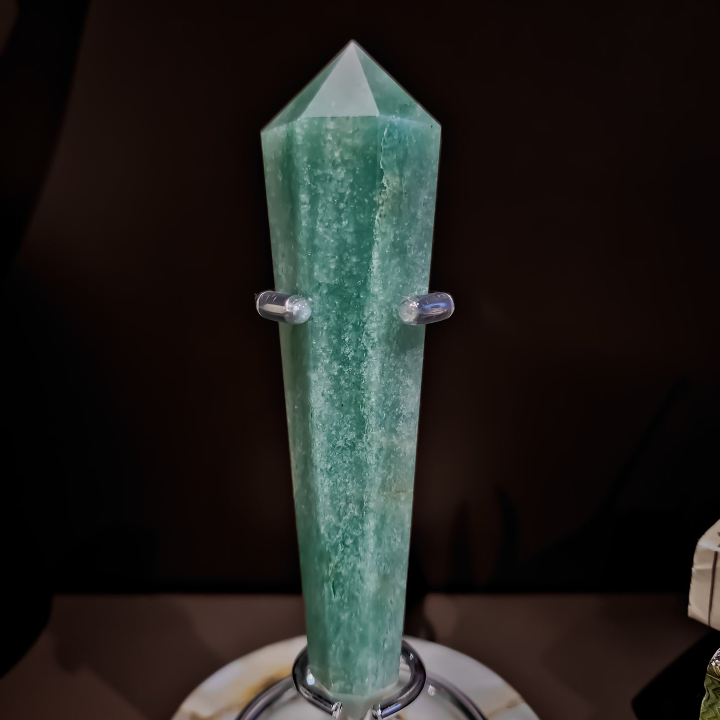Green Aventurine Gemstone Healing Wand