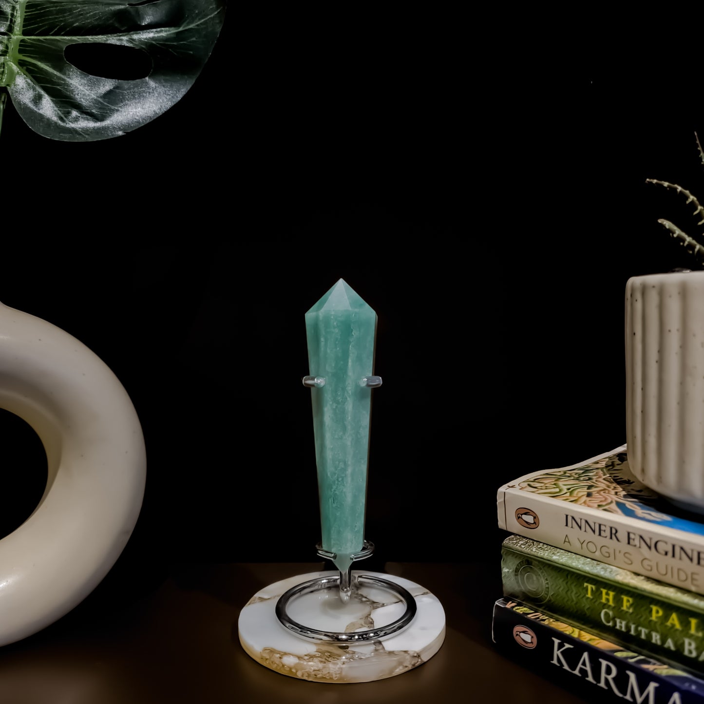 Green Aventurine Gemstone Healing Wand