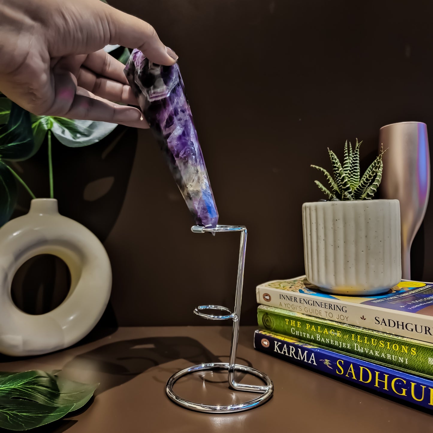 Amethyst Healing Wand