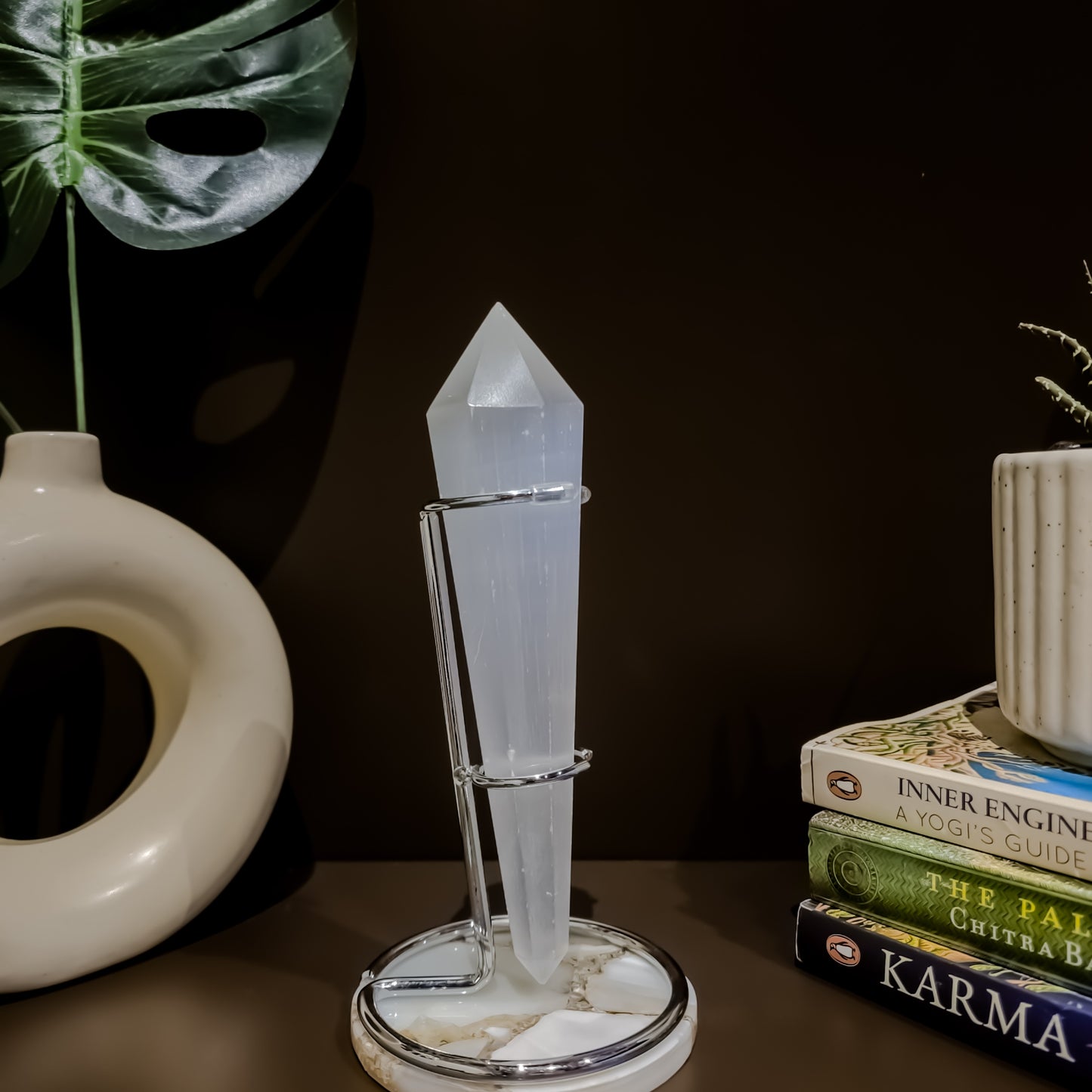 White Quartz Healing Wand