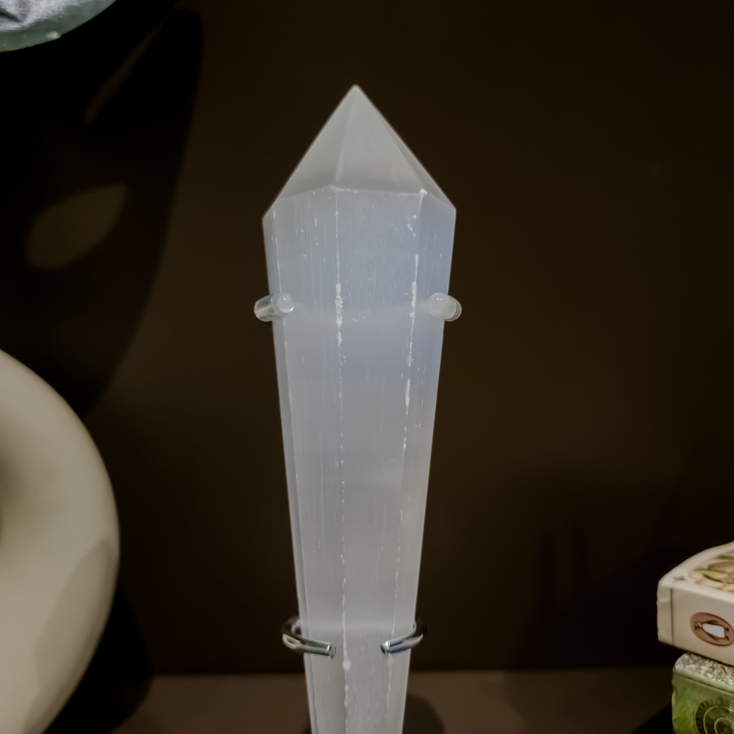 White Quartz Healing Wand