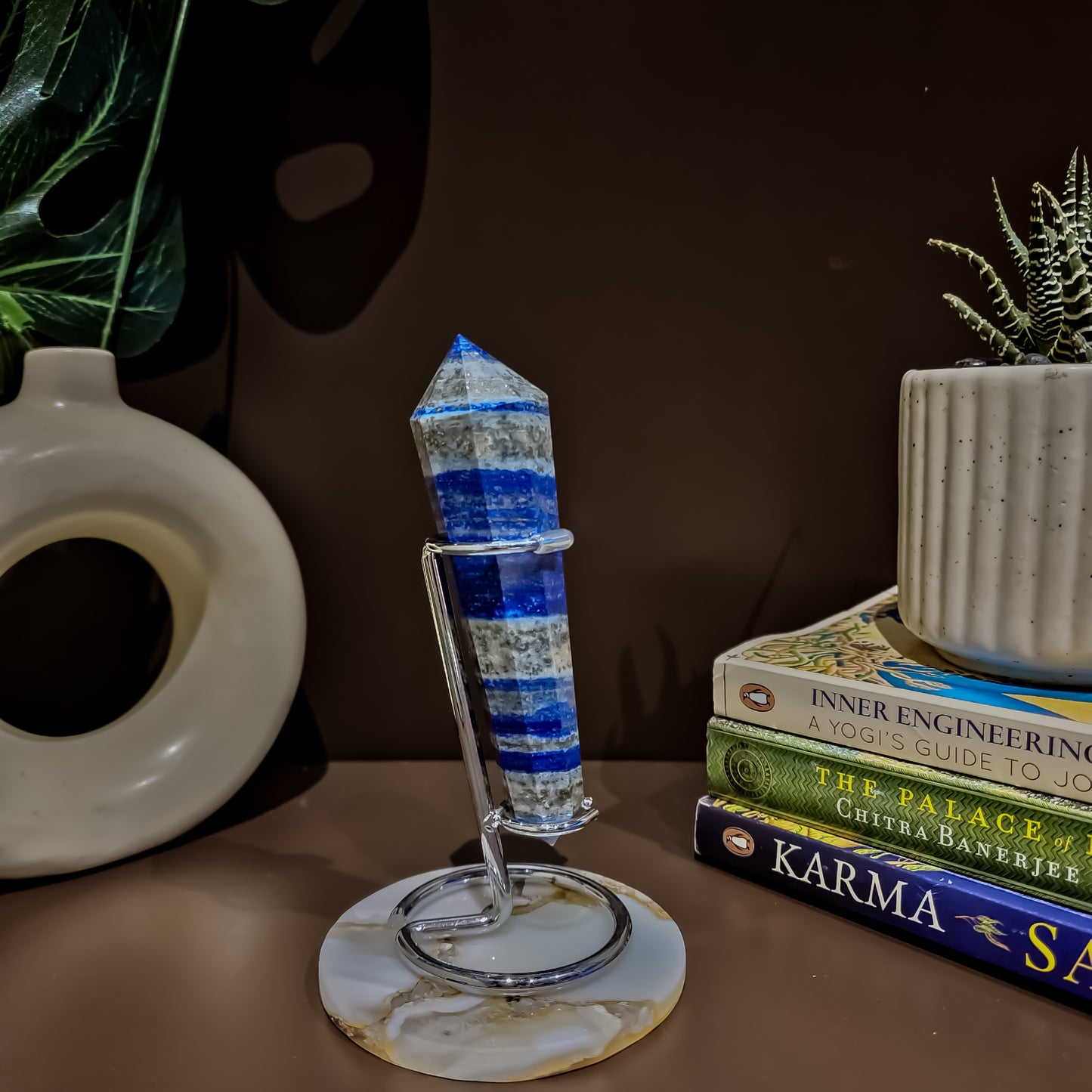 Lapis Healing Wand