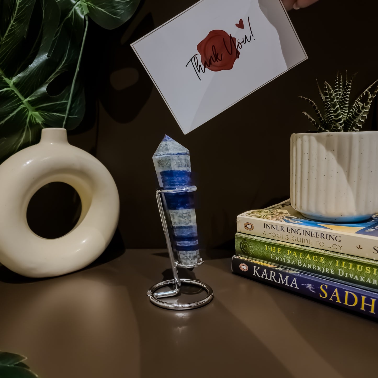 Lapis Healing Wand