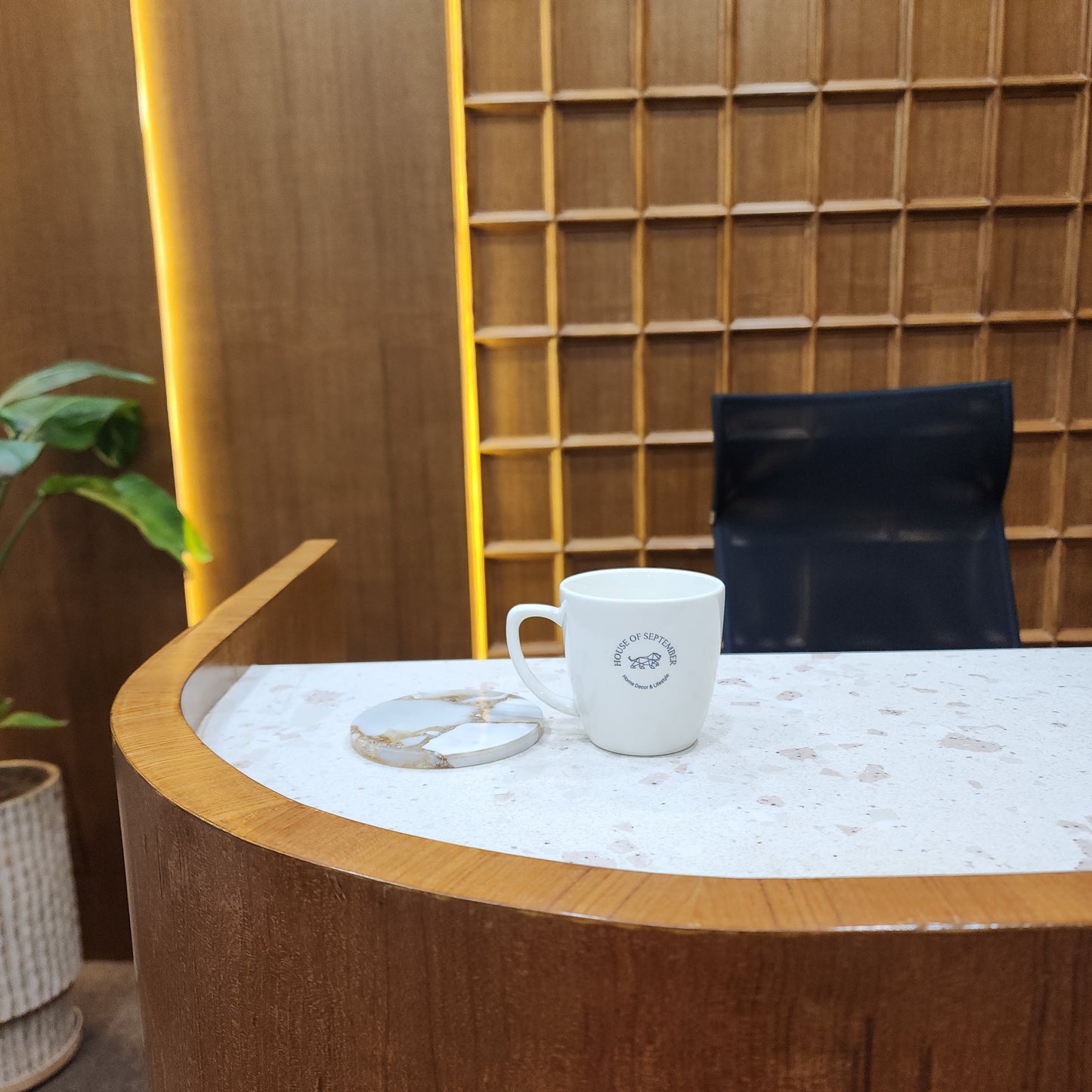 Premium Customisable White Ceramic Mug | Corporate Coffee Mug | Employee & Client Gifts India