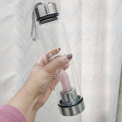Gemstone bottle