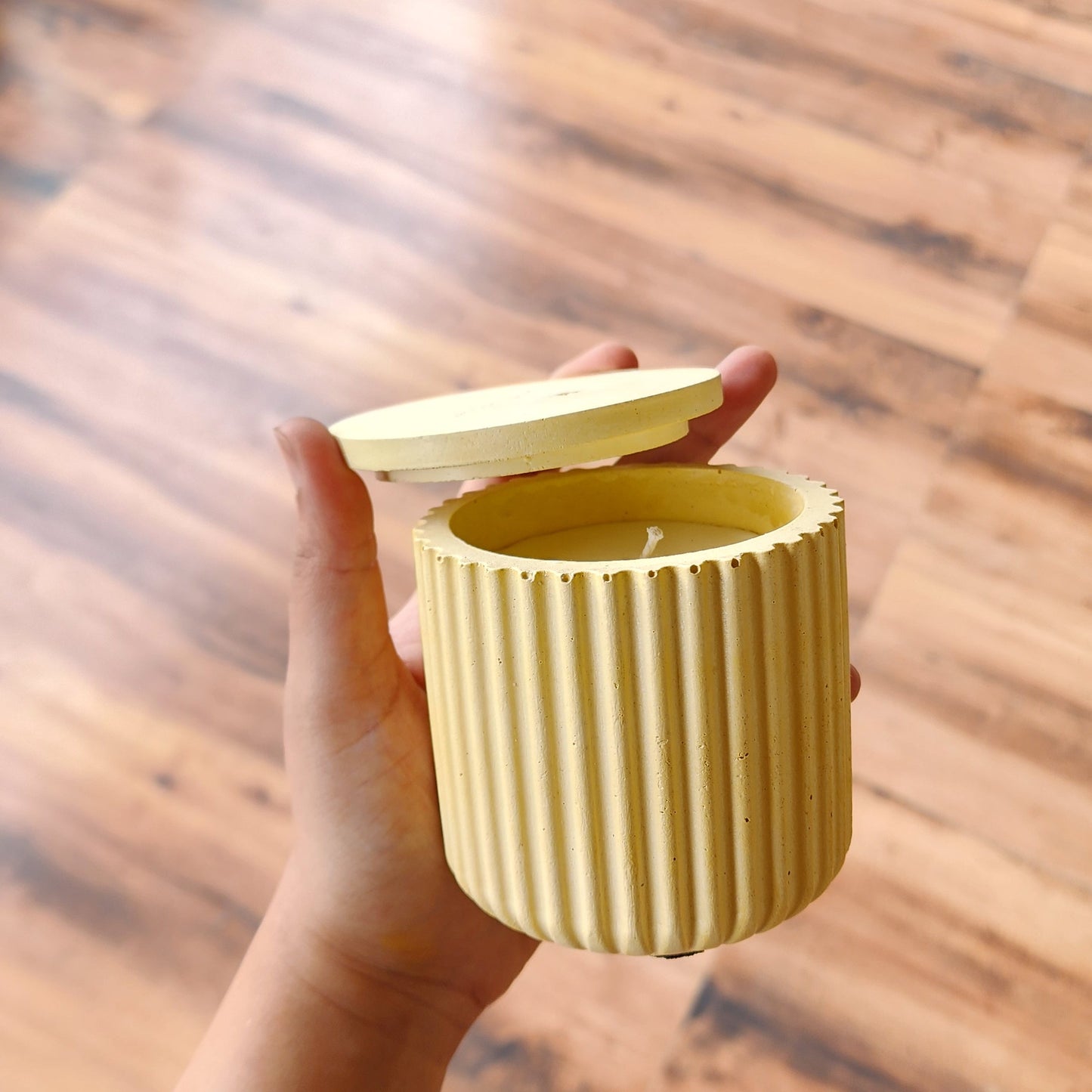 Luxury Concrete Candle for Home Décor & Corporate Gifting | Minimalist Scented Concrete Candle India