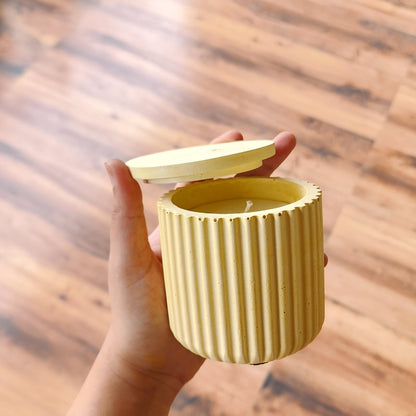 Luxury Concrete Candle for Home Décor & Corporate Gifting | Minimalist Scented Concrete Candle India