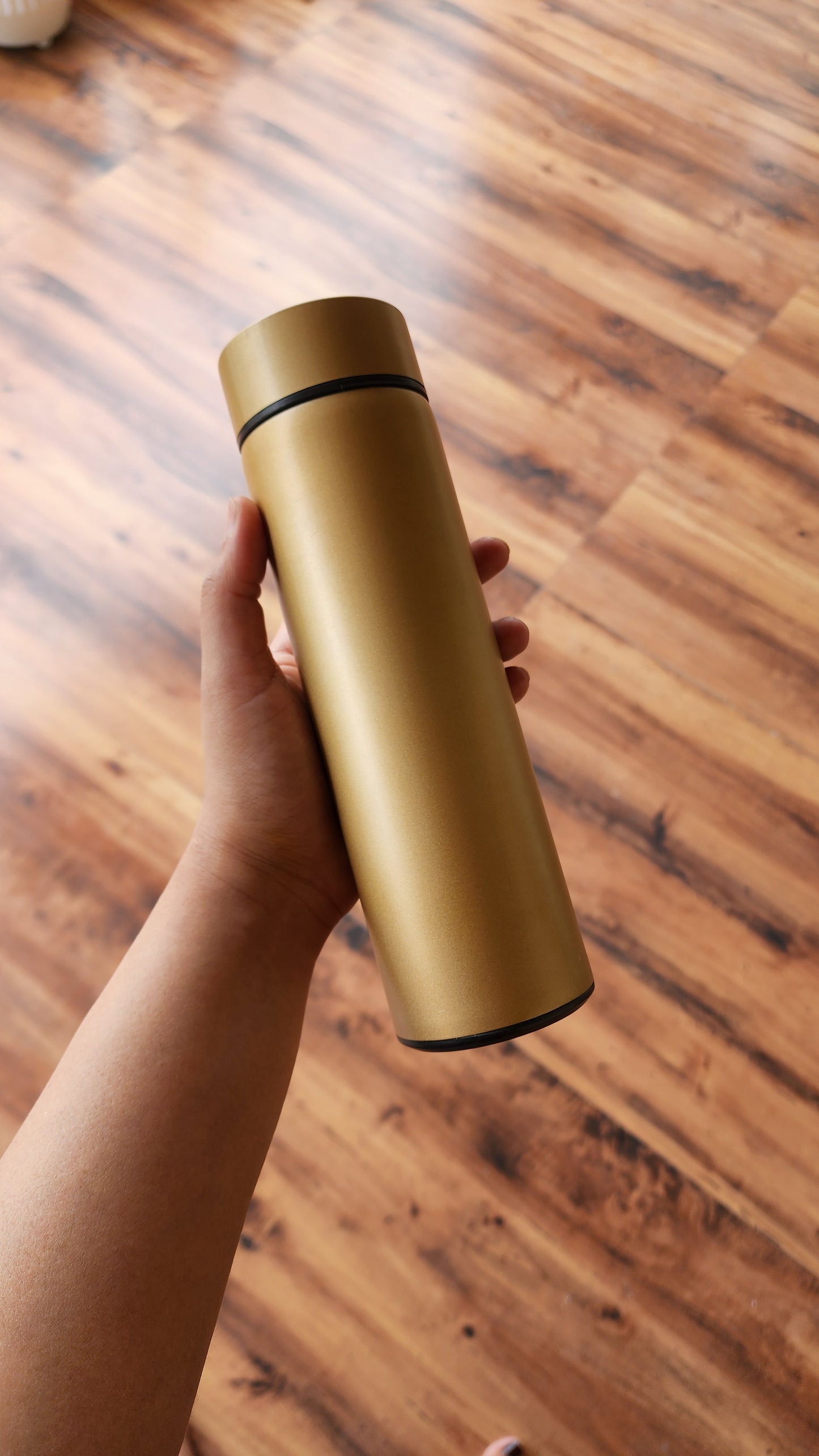 Stainless Steel Temperature Bottle with LED Display | Smart Bottle for Corporate Gifting India