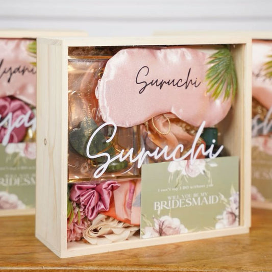 Bridesmaid Gift Box for Bachelorette Party & Bridal Celebrations