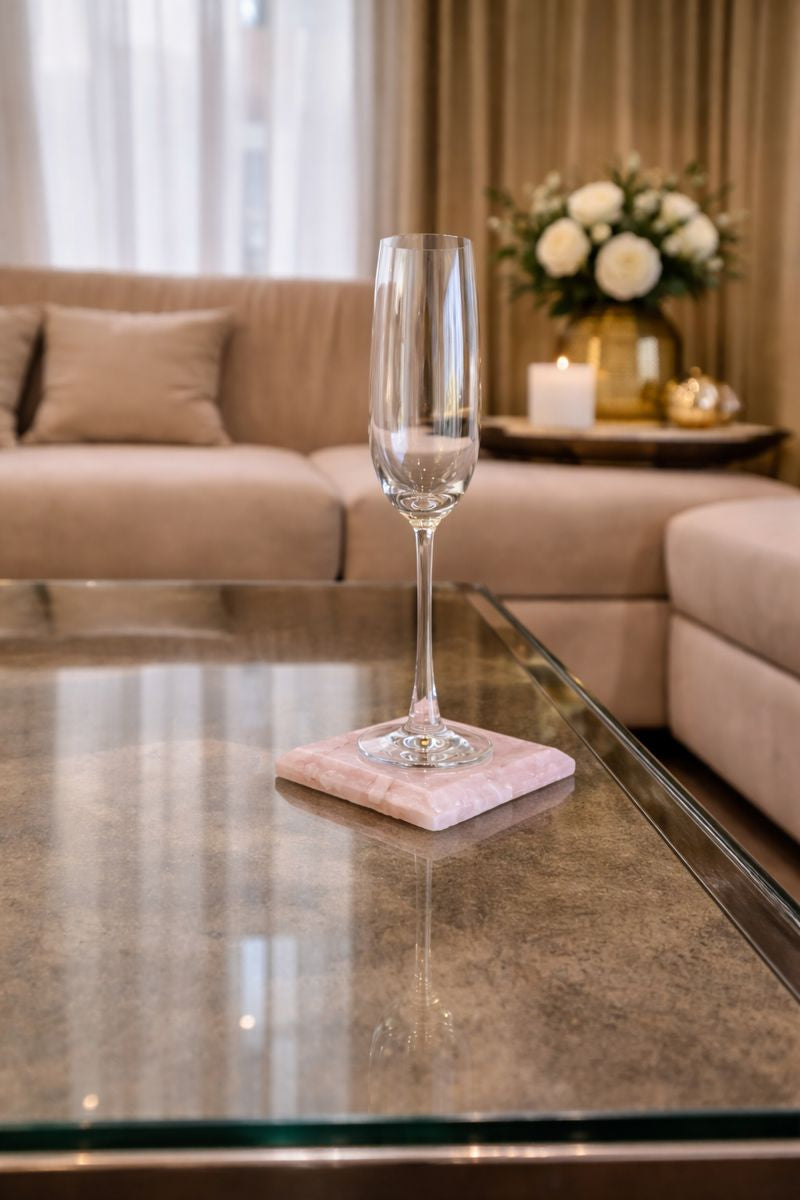 Premium Gemstone Table Coasters for Birthday & Anniversary Gifting