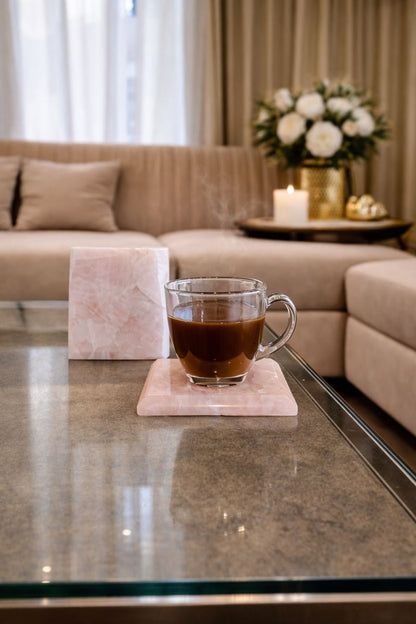 Premium Gemstone Table Coasters for Birthday & Anniversary Gifting