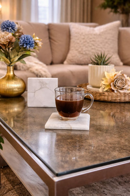 Designer Gemstone Coaster Set for Wedding & Housewarming Gifts