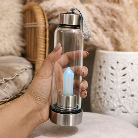 Crystal water bottle