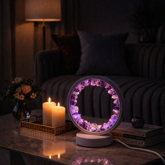 Designer Gemstone Desk Lamp for Wedding & Housewarming