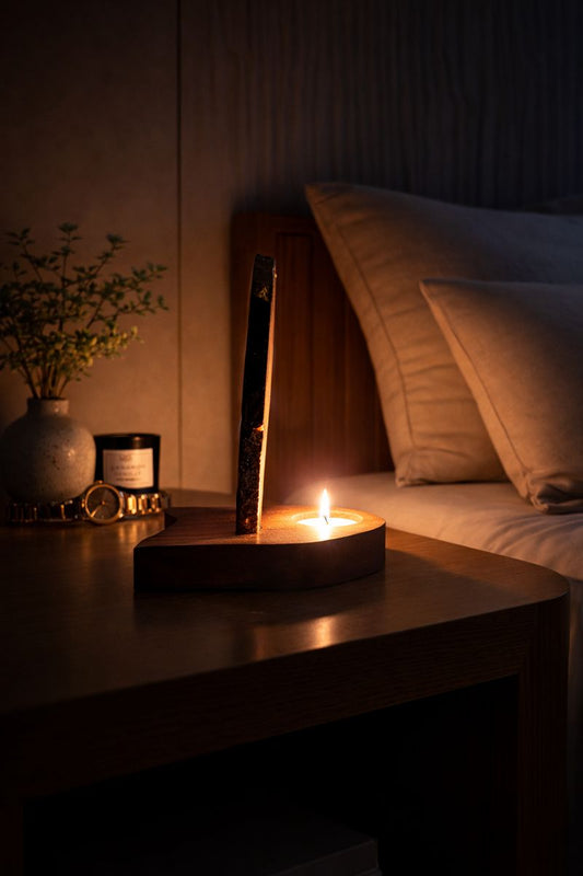 Premium Gemstone Table Lamp for Elegant Home Gifting