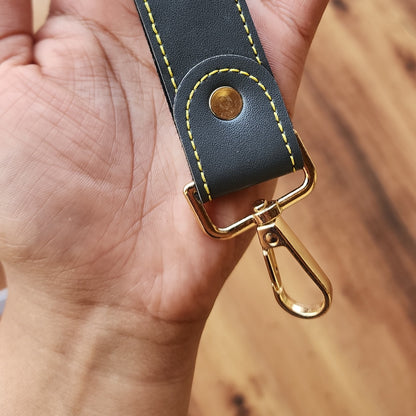 Leather Keyring | Customised Corporate Key Holder | Premium Employee & Client Gift