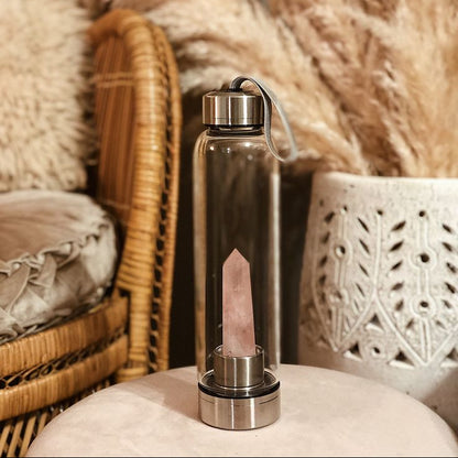 Gemstone bottle