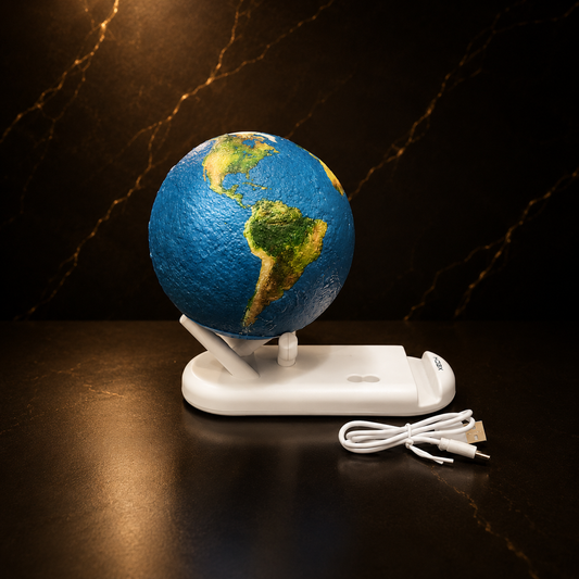 Globe Desk Organizer Lamp | Executive Office Organizer with Ambient Light | Premium Corporate Gift India