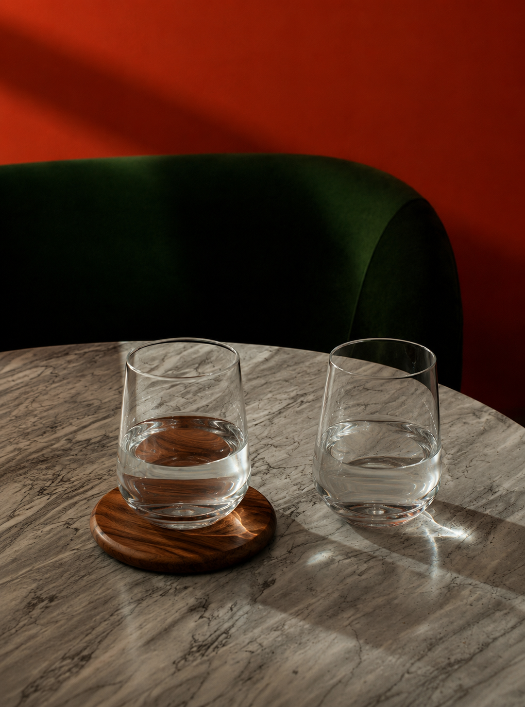Premium Wooden Coaster Set | Customised Corporate Table Coasters | Employee & Client Gifts India